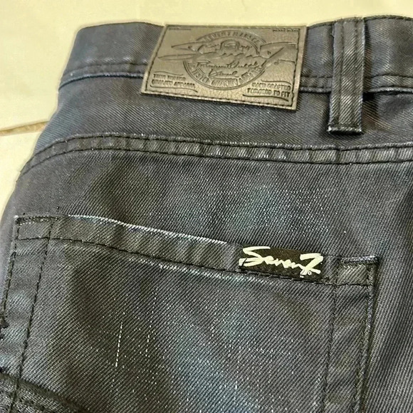 Seven 7 dark wash jeans straight leg jeans size 30x30 - Picture 2 of 6